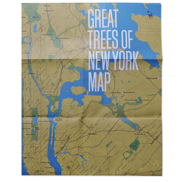 Great Trees of New York Map