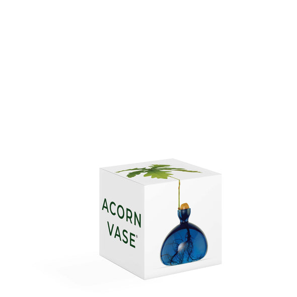 Acorn Vase Lapis Blue