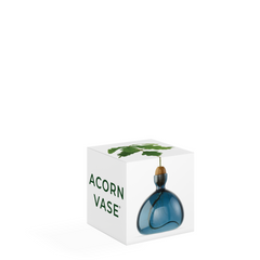 Acorn Vase Blue Jay - Ilex Studio