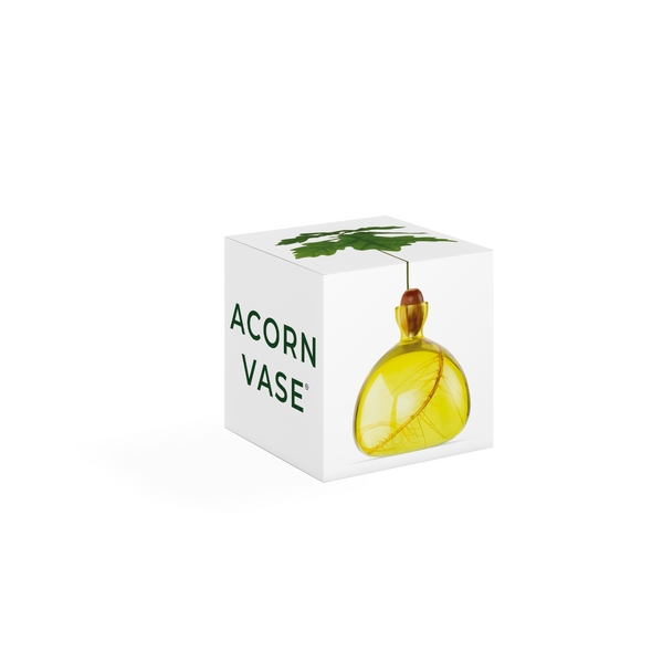 Acorn Vase Sunlight Yellow