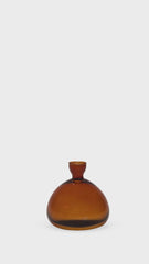 Acorn Vase Russet Brown