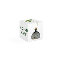 Acorn Vase Smoke Grey