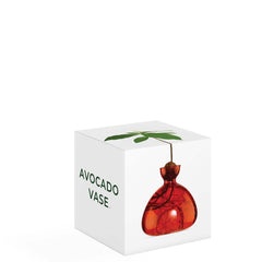 Avocado Vase Scarlet Red
